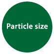 Particle size